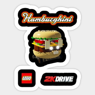 The HAMburghini! Sticker